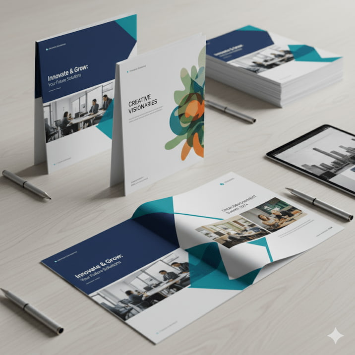 Onde imprimir folder 2 dobras personalizado com alta qualidade