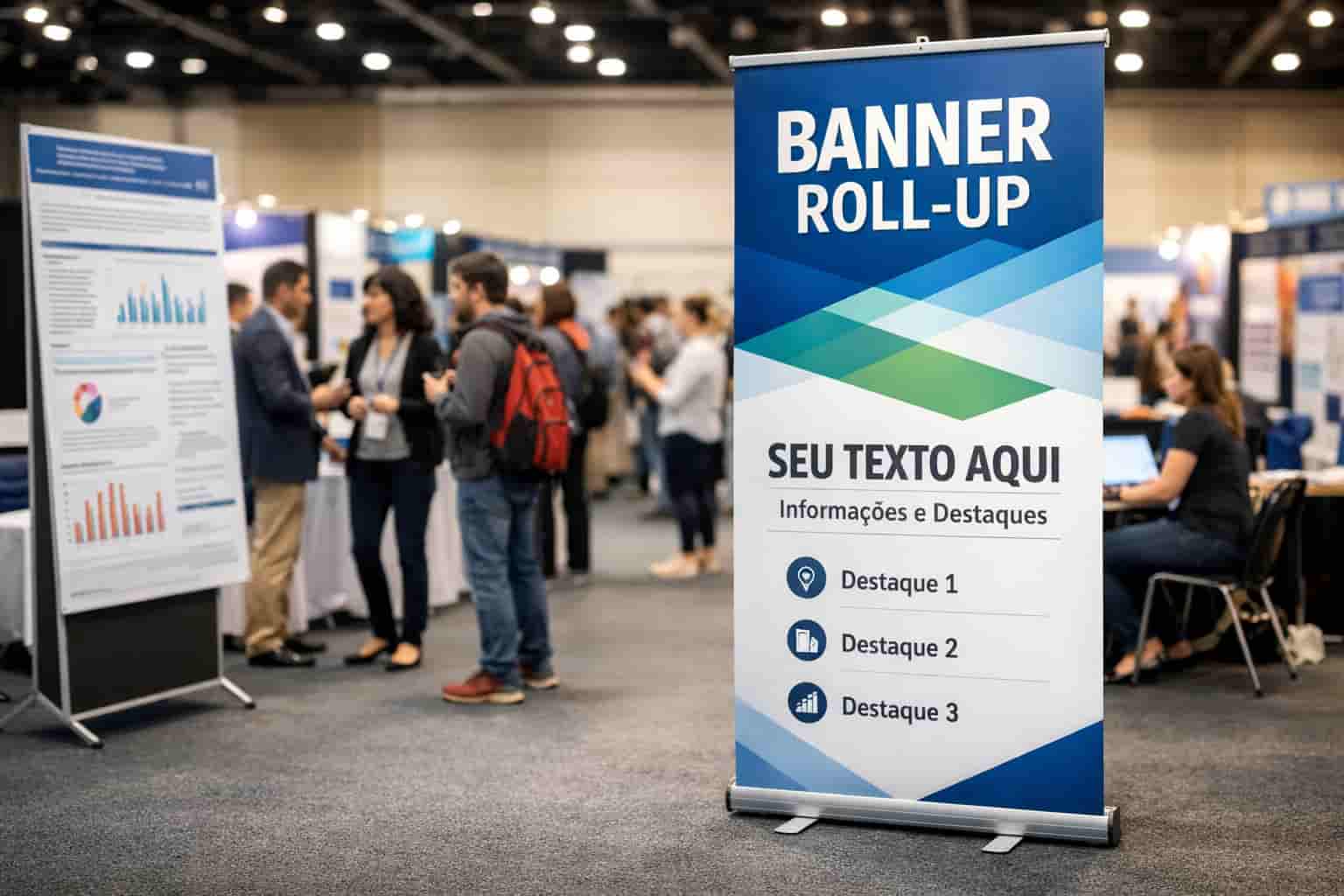 Transforme seu evento com banner roll up personalizado da Copyedisa!